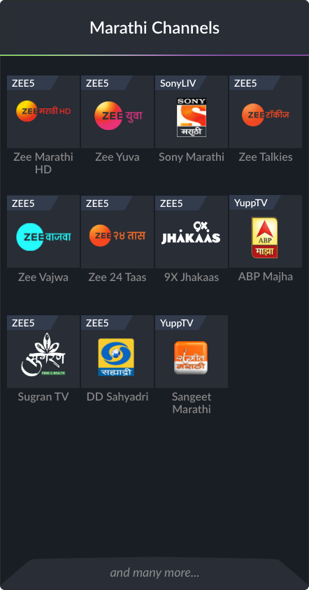 Live tv marathi discount channel